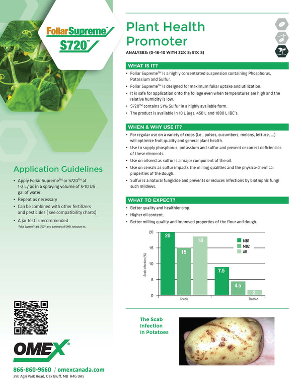 Omex FoliarSupreme (Plant Health Promoter)