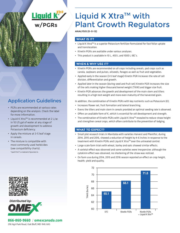 Omex Liquid K Xtra (Liquid K XtraTM with Plant Growth Regulators)